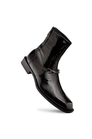 Mezlan 21739 Buscemi Hi-Shine Leather Horse-Bit Boot-AmbrogioShoes