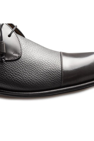 Mezlan 21744 Capello Men’s Shoes Hi-Shine / Textured Calf-Skin Leather Derby (MZ3917)-AmbrogioShoes