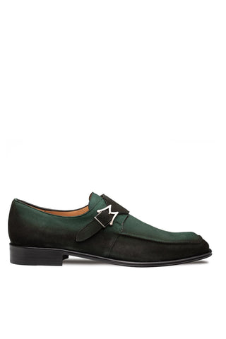 Mezlan 21745 Diesel Suede Single Monk-Strap-AmbrogioShoes