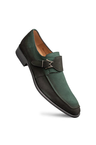 Mezlan 21745 Diesel Suede Single Monk-Strap-AmbrogioShoes