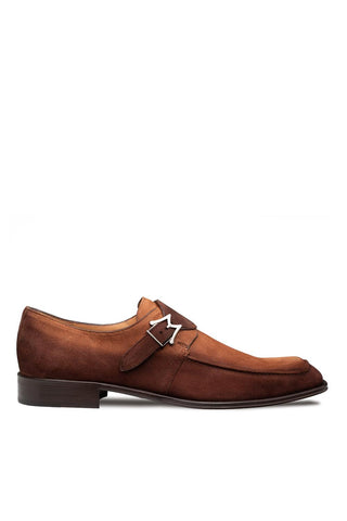 Mezlan 21745 Diesel Suede Single Monk-Strap-AmbrogioShoes