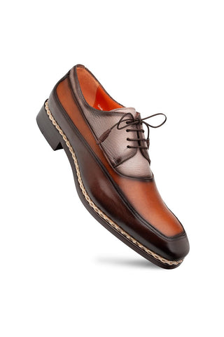 Mezlan 21746 Bowery Leather & Deer Derby-AmbrogioShoes