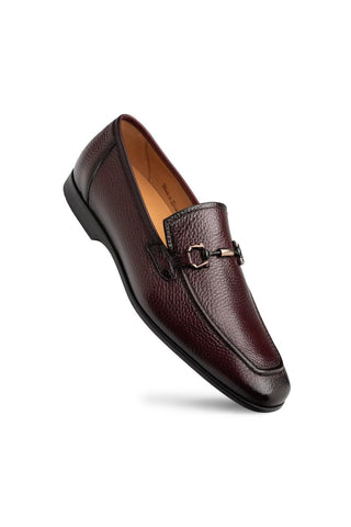 Mezlan 21749 Marinelli Men’s Shoes Deer Skin Slip-On horsebit Loafer (MZ3916)-AmbrogioShoes