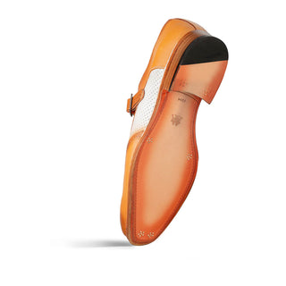 Mezlan 21876 Leather & Nubuck Single Monk-Strap-AmbrogioShoes