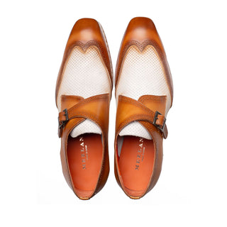 Mezlan 21876 Leather & Nubuck Single Monk-Strap-AmbrogioShoes