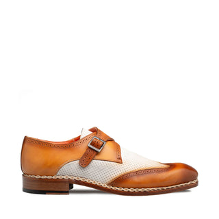 Mezlan 21876 Leather & Nubuck Single Monk-Strap-AmbrogioShoes