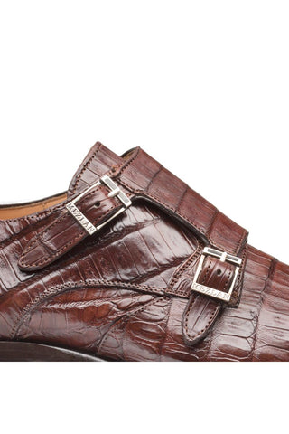 Mezlan 3998-F Prague Sport Crocodile Monk-Straps Loafers (MZ2217)-AmbrogioShoes