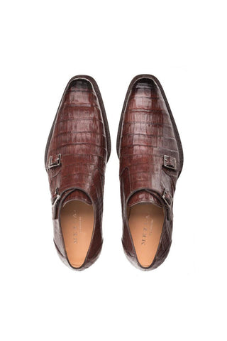 Mezlan 3998-F Prague Sport Crocodile Monk-Straps Loafers (MZ2217)-AmbrogioShoes