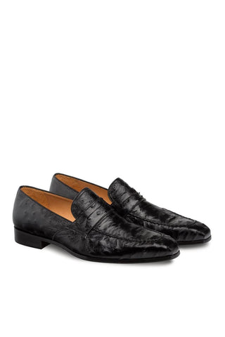 Mezlan 4561-S Lisbon Ostrich Loafer-AmbrogioShoes