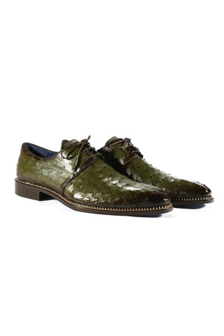 Mezlan 4732-S Tillson Ostrich Derby (MZ3302)-AmbrogioShoes