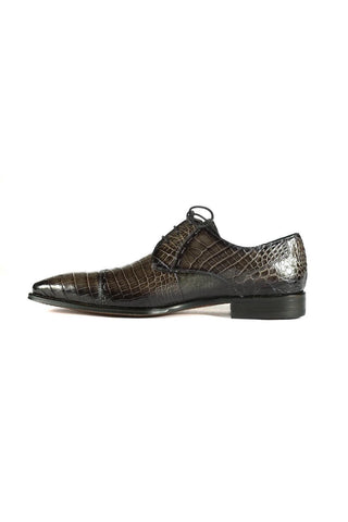 Mezlan 4818-J Alligator Skin Cap-Toe Derby (MZ3368)-AmbrogioShoes