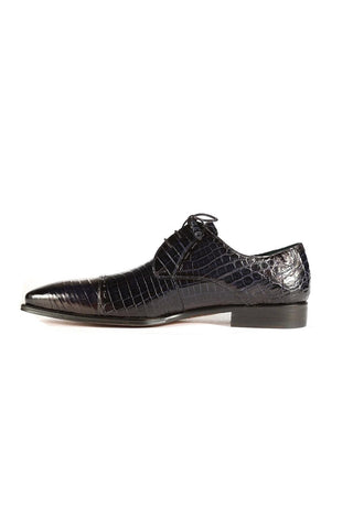 Mezlan 4818-J Exotic Alligator Skin Cap-Toe Derby (MZ3368)-AmbrogioShoes