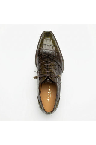 Mezlan 50115-F Pueblo Exotic Crocodile Oxford (MZ3792)-AmbrogioShoes