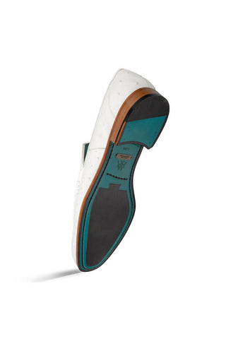 Mezlan 50120-S Menor Exotic Ostrich Slip-On Loafer (MZ3895)-AmbrogioShoes