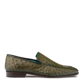 Mezlan 50120-S Menor Men's Shoes Exotic Ostrich Slip-On Loafer (MZ3895)-AmbrogioShoes
