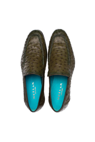 Mezlan 50120-S Menor Ostrich Slip-On Loafer (MZ3895)