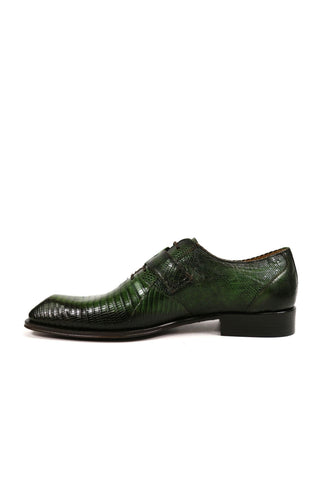 Mezlan 50173-L Lizard Skin Oxford (MZ3923)-AmbrogioShoes