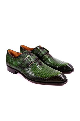 Mezlan 50173-L Lizard Skin Oxford (MZ3923)-AmbrogioShoes