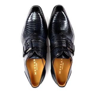 Mezlan 50173-L Men's Shoes Exotic Lizard Skin Oxford (MZ3923)-AmbrogioShoes