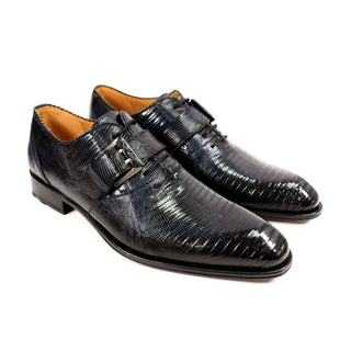 Mezlan 50173-L Men's Shoes Exotic Lizard Skin Oxford (MZ3923)-AmbrogioShoes