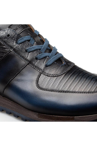 Mezlan 50188-L Greenwich Lizard Skin & Leather Sneaker (MZ3929)-AmbrogioShoes