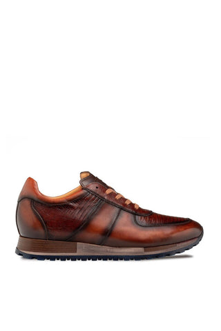 Mezlan 50188-L Greenwich Lizard Skin & Leather Sneaker (MZ3929)-AmbrogioShoes