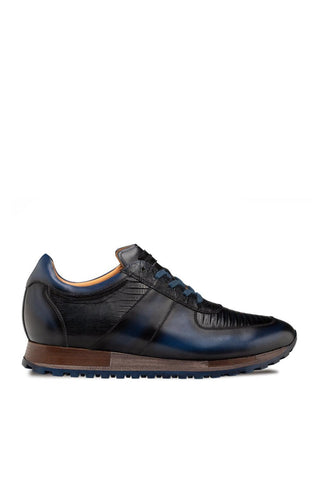 Mezlan 50188-L Greenwich Lizard Skin & Leather Sneaker (MZ3929)-AmbrogioShoes