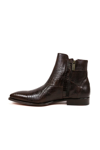 Mezlan 50228-L Exotic Lizard Skin Buckle Boot (MZ3925)-AmbrogioShoes