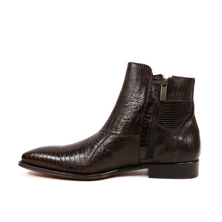 Mezlan 50228-L Men's Shoes Exotic Lizard Skin Buckle Boot (MZ3925)-AmbrogioShoes