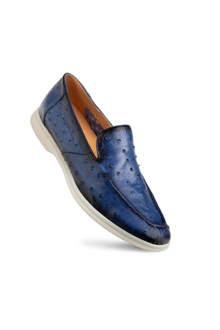 Mezlan 50305-S Ostrich Loafer-AmbrogioShoes
