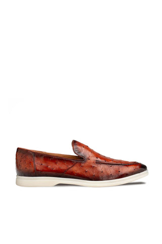 Mezlan 50305-S Ostrich Loafer-AmbrogioShoes
