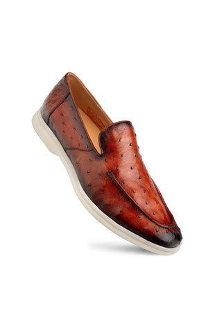 Mezlan 50305-S Ostrich Loafer-AmbrogioShoes