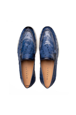 Mezlan 50305-S Ostrich Loafer-AmbrogioShoes