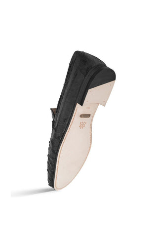 Mezlan 7318-S-RX612 Ostrich Moccasin Loafer-AmbrogioShoes