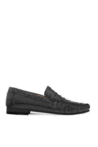 Mezlan 7318-S-RX612 Ostrich Moccasin Loafer-AmbrogioShoes