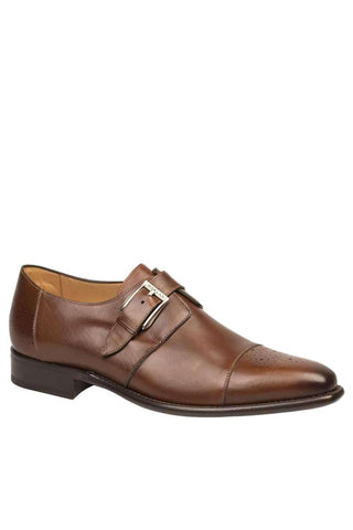 Mezlan 8047 Calf-Skin Leather Single Monk-Strap (MZ2144)-AmbrogioShoes