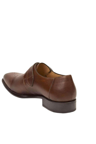 Mezlan 8047 Calf-Skin Leather Single Monk-Strap (MZ2144)-AmbrogioShoes