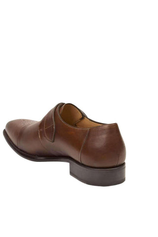 Mezlan 8047 Leather Single Monk-Strap (MZ2144)-AmbrogioShoes