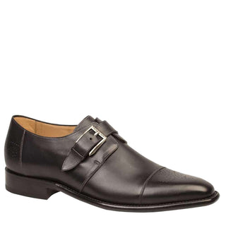 Mezlan 8047 Men's Shoes Calf-Skin Leather Single Monk-Strap (MZ2144)-AmbrogioShoes