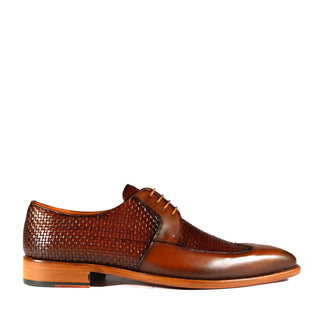 Mezlan 9916 Woven / Calf-Skin Leather Opanka Derby (MZ3473)-AmbrogioShoes