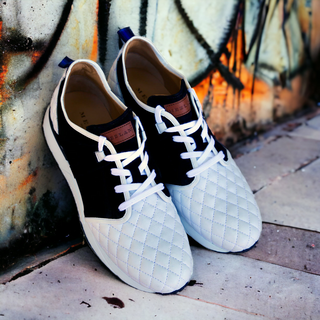 Mezlan A20742 Men's Shoes Suede / Quilted Leather Casual Sneakers (MZ3639)-AmbrogioShoes