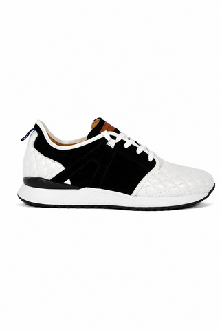Mezlan A20742 Suede / Quilted Leather Casual Sneakers (MZ3639)-AmbrogioShoes