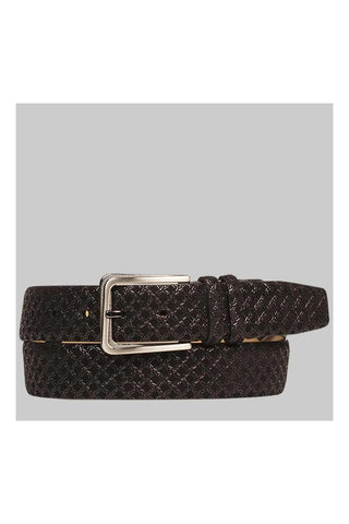 Mezlan AO10359 Men's Textured Suede Belts (MZB1027)-AmbrogioShoes