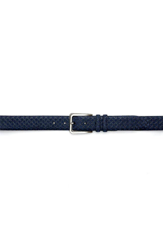 Mezlan AO10359 Men's Textured Suede Belts (MZB1027)-AmbrogioShoes