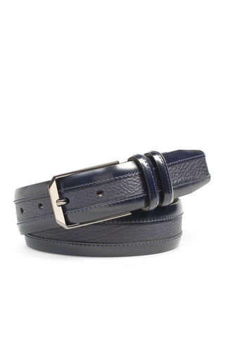 Mezlan AO11113 Leather & Deer Belt-AmbrogioShoes
