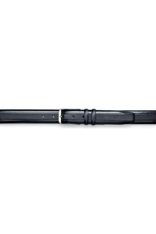 Mezlan AO11113 Men's Calf-Skin Leather & Deer-Skin Leather Belt (MZB1156)-AmbrogioShoes