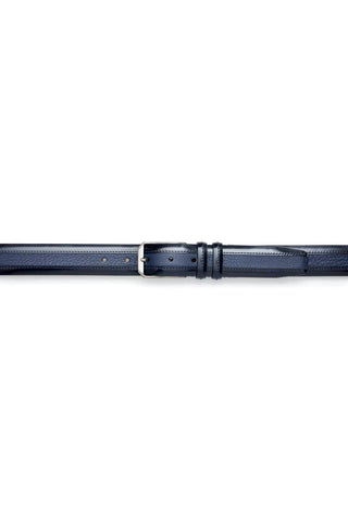 Mezlan AO11113 Men's Leather & Deer-Skin Leather Belt (MZB1156)-AmbrogioShoes