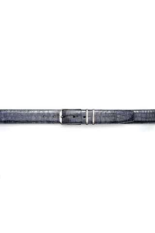 Mezlan AO11115 Men's Crocodile Skin Belt (MZB1153)-AmbrogioShoes
