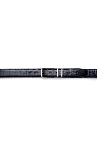 Mezlan AO11115 Men's Exotic Crocodile Skin Belt (MZB1153)-AmbrogioShoes