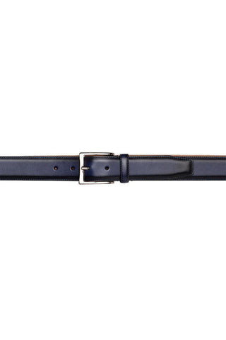 Mezlan AO11522 Classic Patina Calf-Skin Leather Men's Belt (MZB1235)-AmbrogioShoes